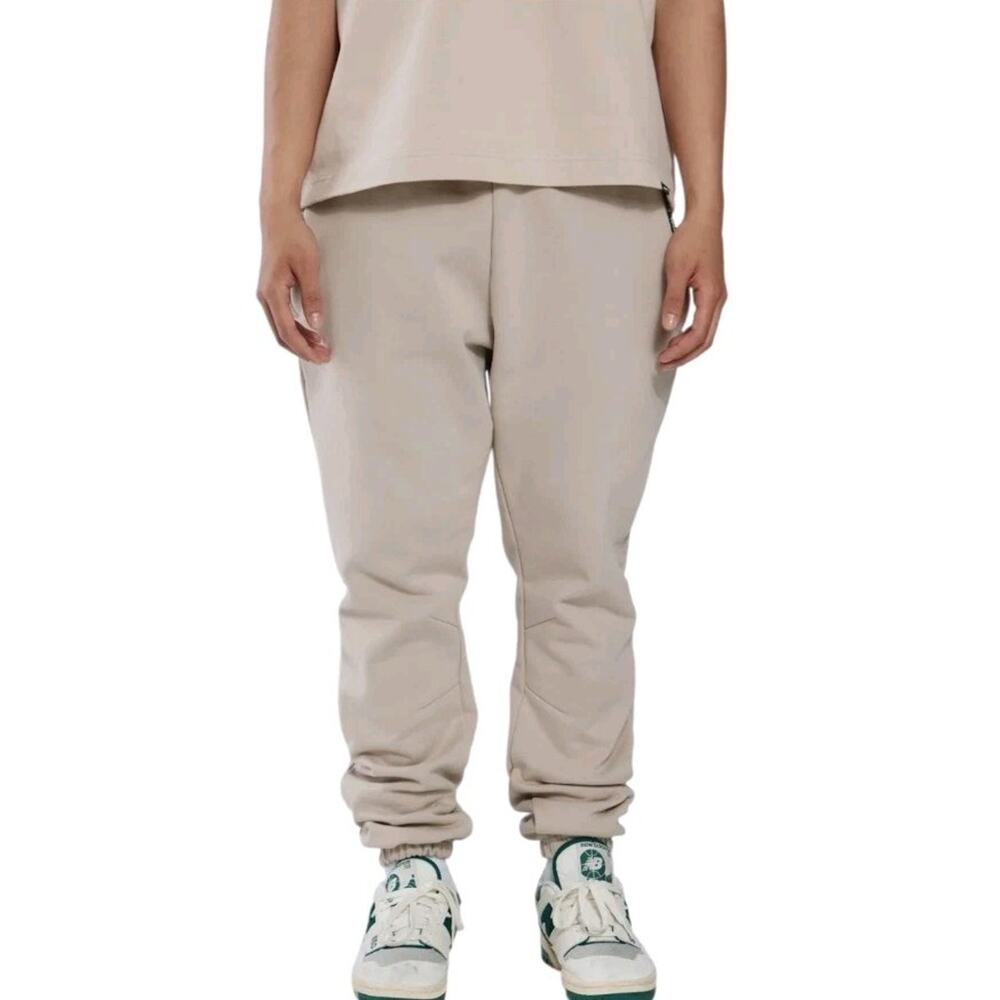 Hours Classic Sweatpants Desert Small Joggers Pull-On Drawstring Waist Pockets